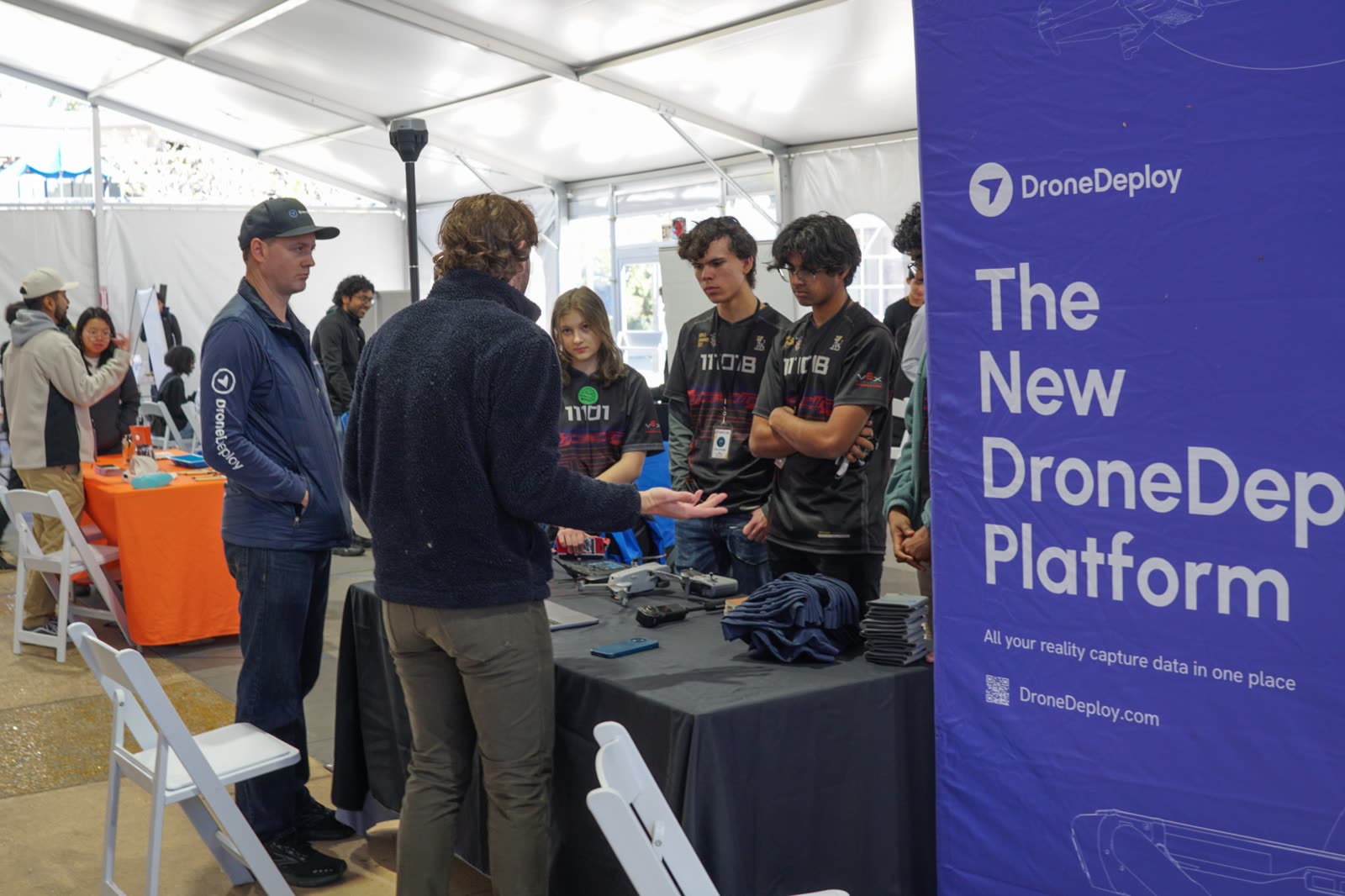 DroneDeploy booth at the Expo