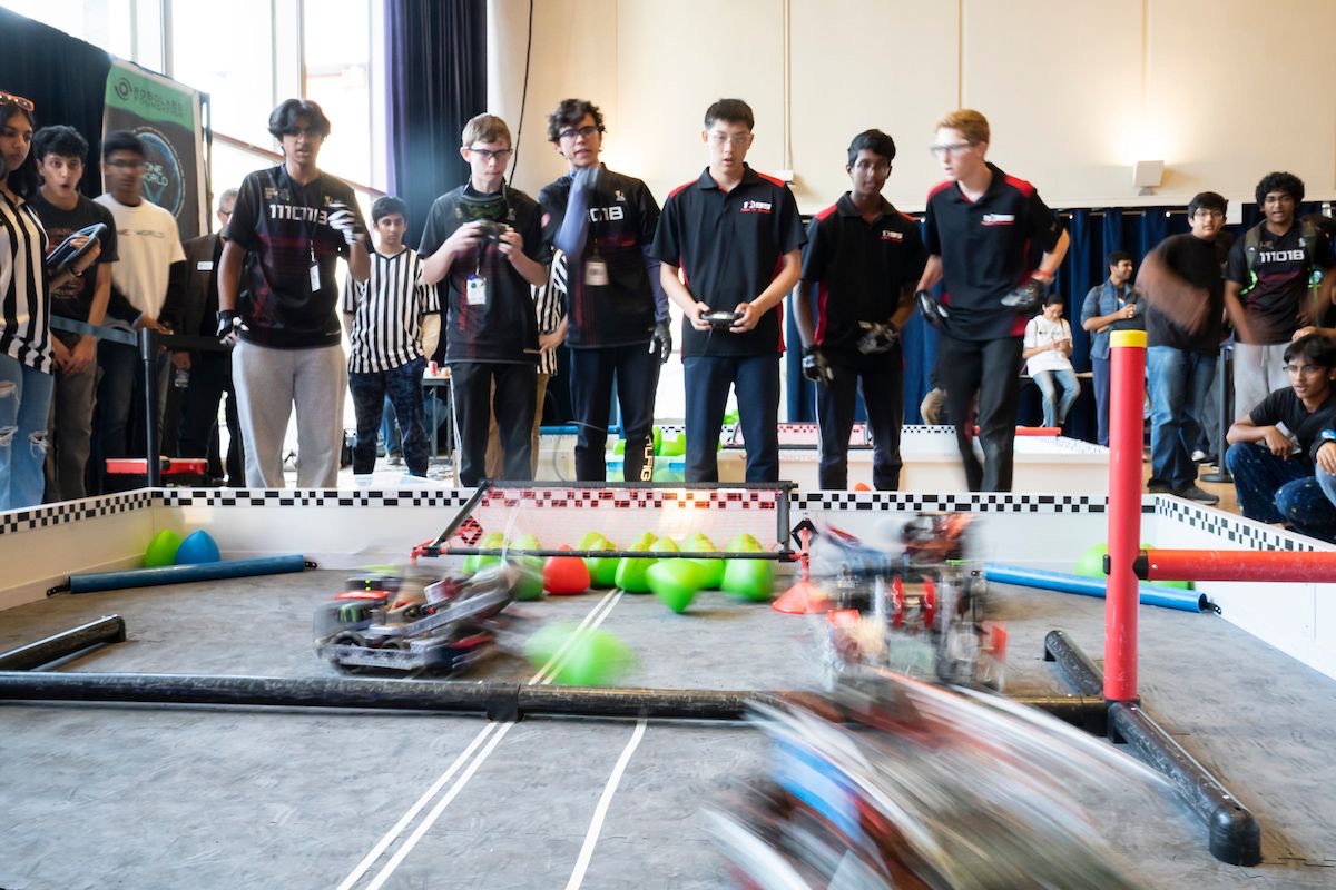 A look at the VEX Robotics K-12 competition hosted at Berkeley