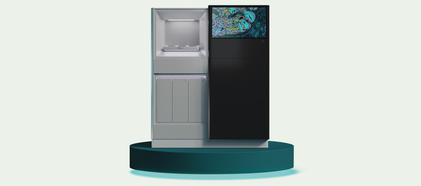 Atera, the 10X Genomics spatial platform the slide cassette was designed for